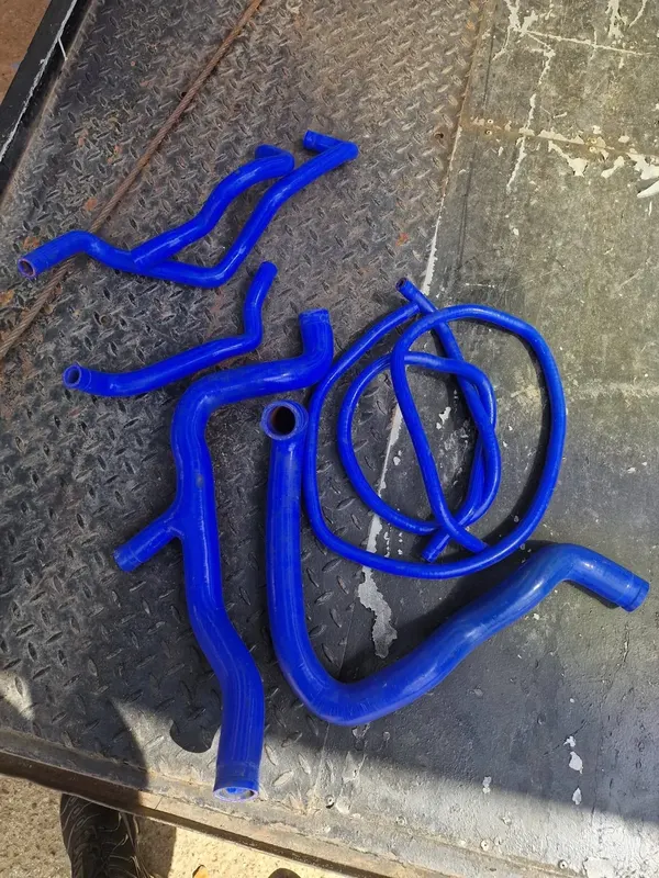 Blue silicone hose kit